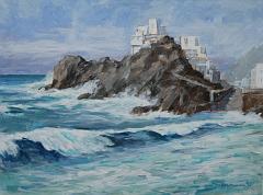 Pris, Teneriffa - 45 x 59 cm, Acryl